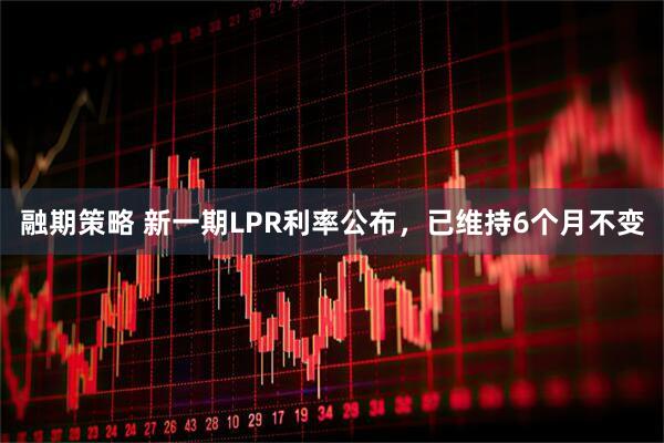 融期策略 新一期LPR利率公布，已维持6个月不变
